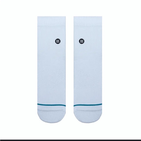 STANCE WOMEN’S ICON CASUAL QUARTER HEIGHT SOCKS IN WHITE NWT - Picture 2 of 3